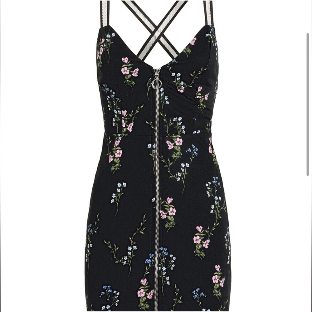 For Love and Lemons Luz Zip Up Dress